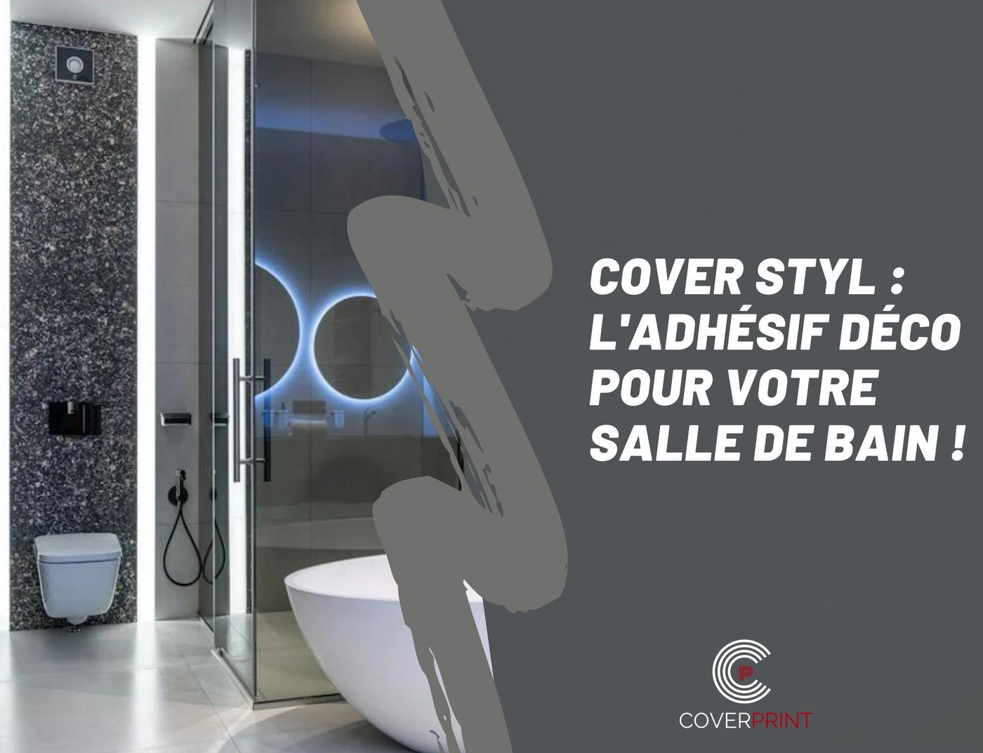 Revêtement adhésif pour salle de bain : pourquoi le faire avec des films Cover Styl ?