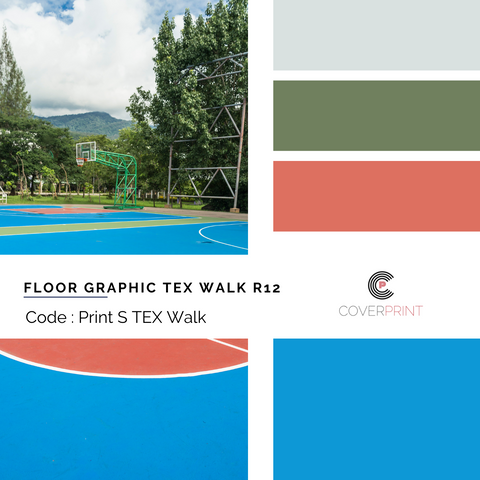 FLOOR GRAPHIC TEX WALK R12