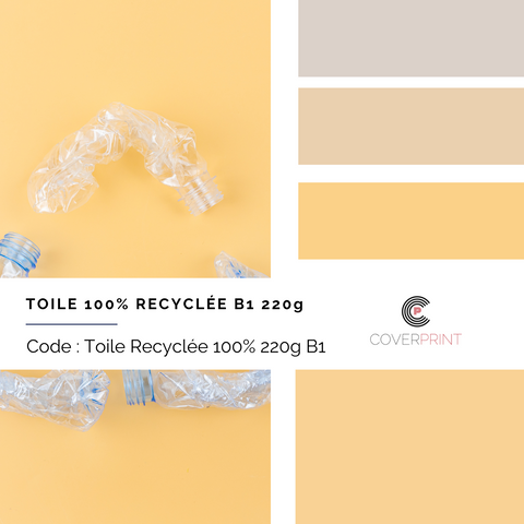 TOILE 100% RECYCLÉE B1 220g