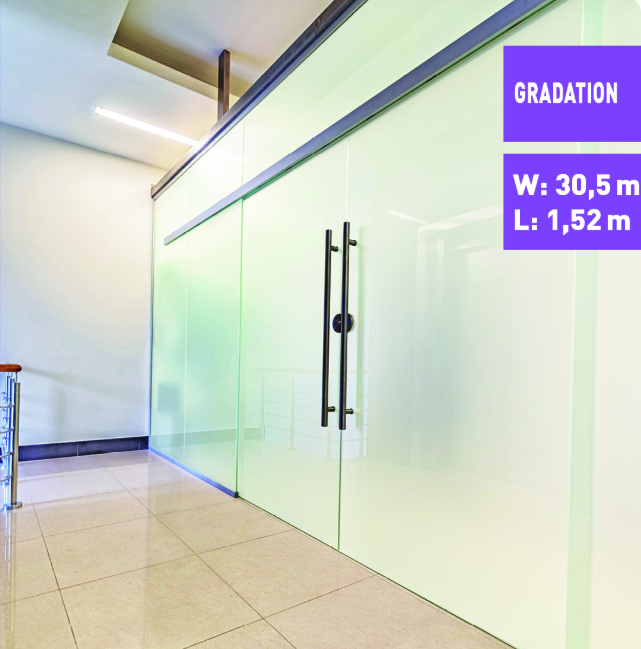 MAT OPAL PET  - Film Design Discrétion occultant - 0.91m