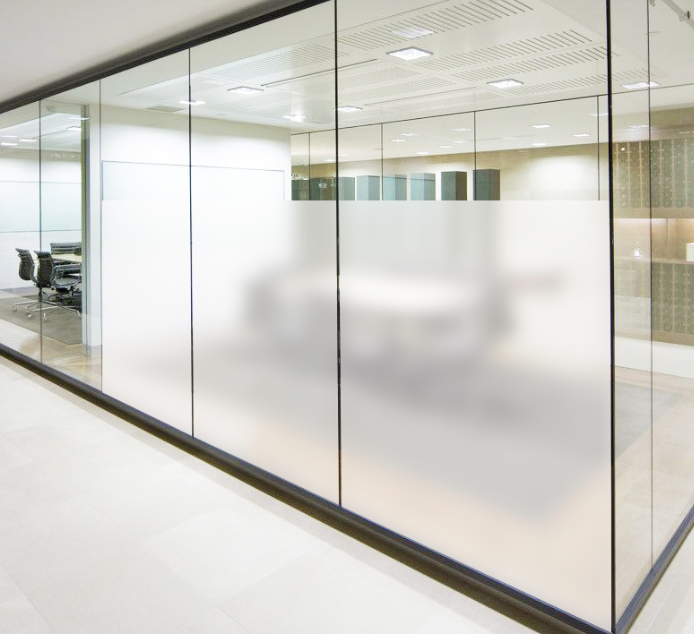 MAT WHITE PVC  - Film Design Discrétion occultant - 1.22m