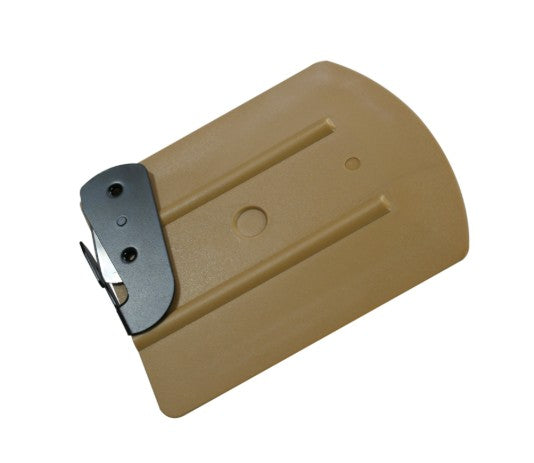 Raclette 2-en-1 avec coupe-liner intégré