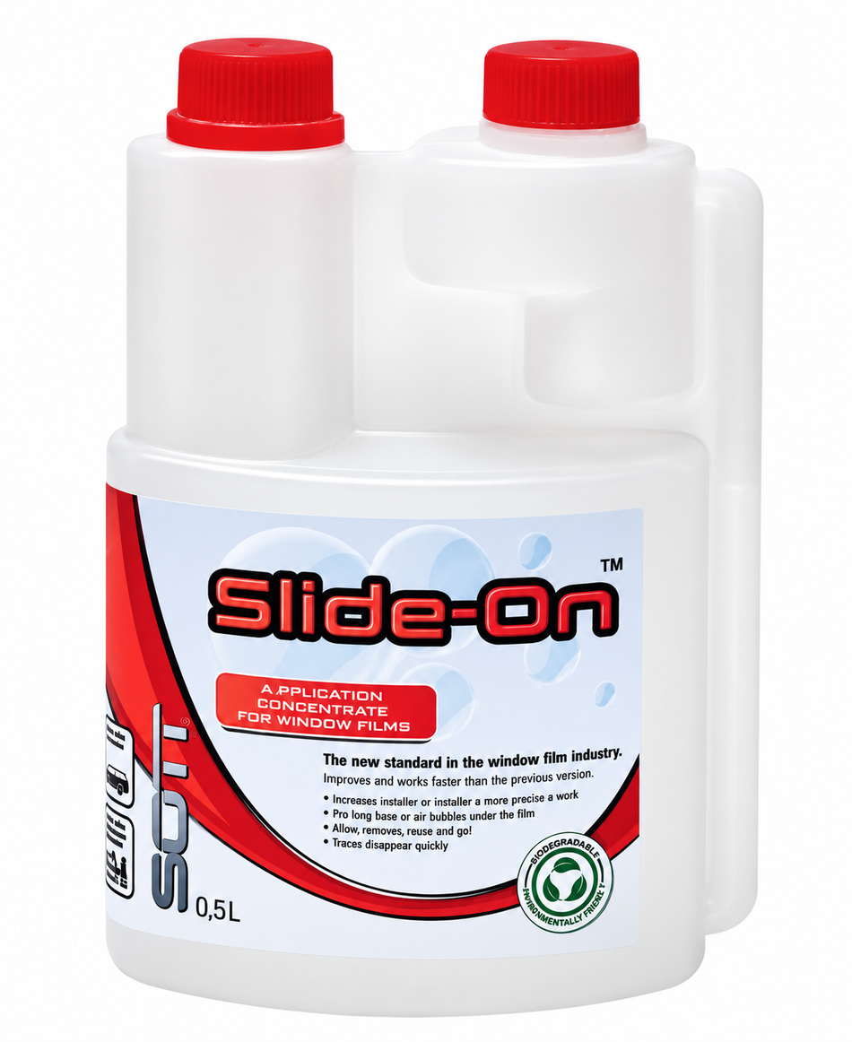 SOTT Slide-On - Gel Lubrifiant Concentré pour Pose de Film solaire 500 ml