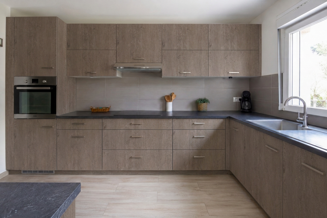 Après Coverstyl AA15 Grey line oak structured - Bois 🟢