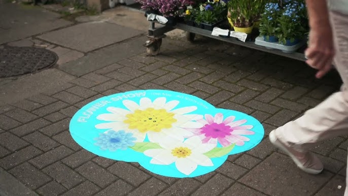 POLAR® STREET FX - Floor Graphics conformable sans chauffe