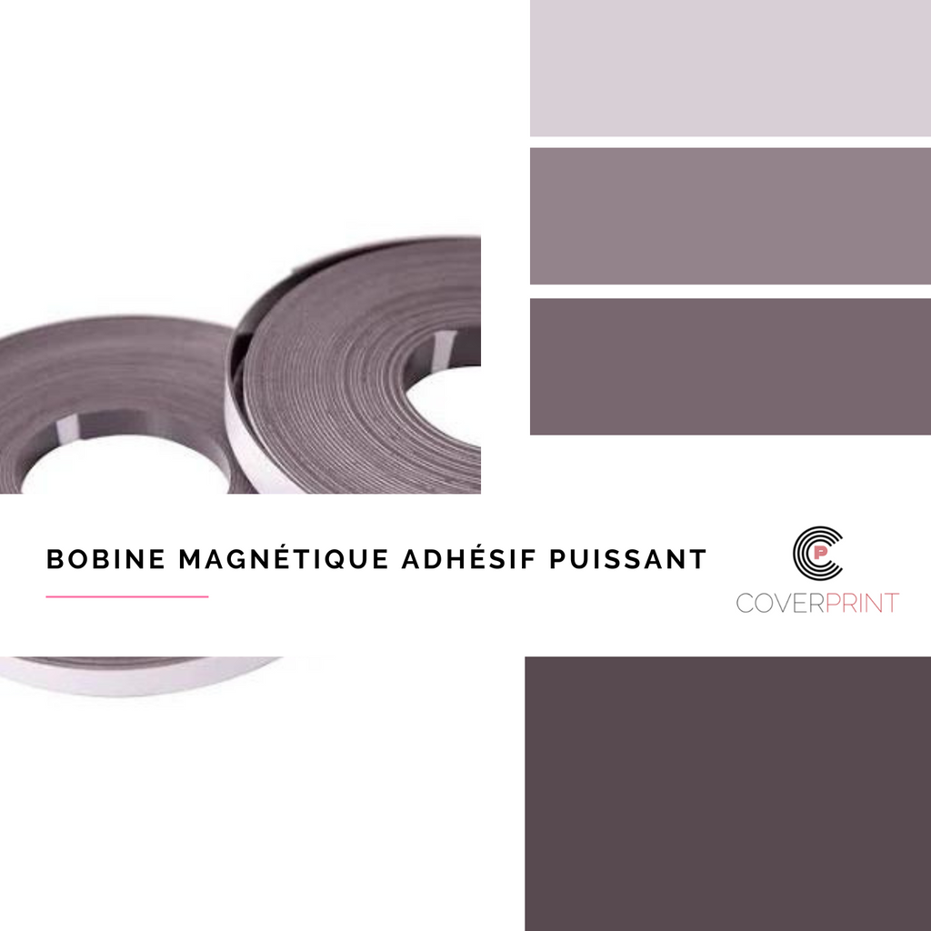 BOBINE MAGNÉTIQUE ADHÉSIF PUISSANT