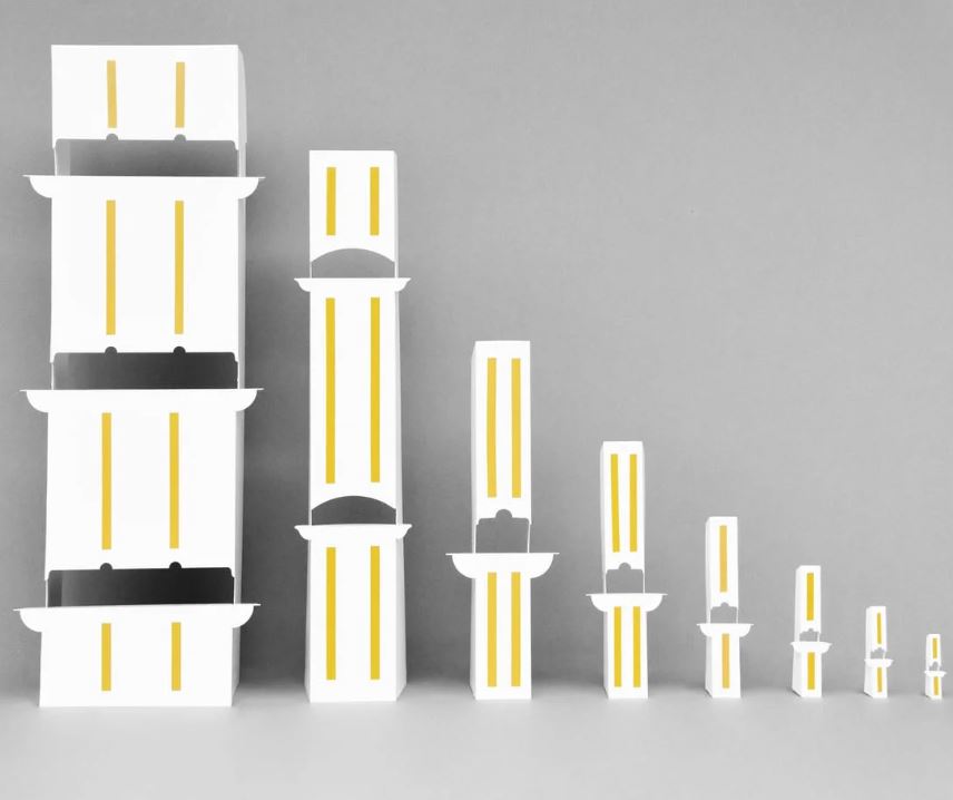 Chevalets doubles cartons