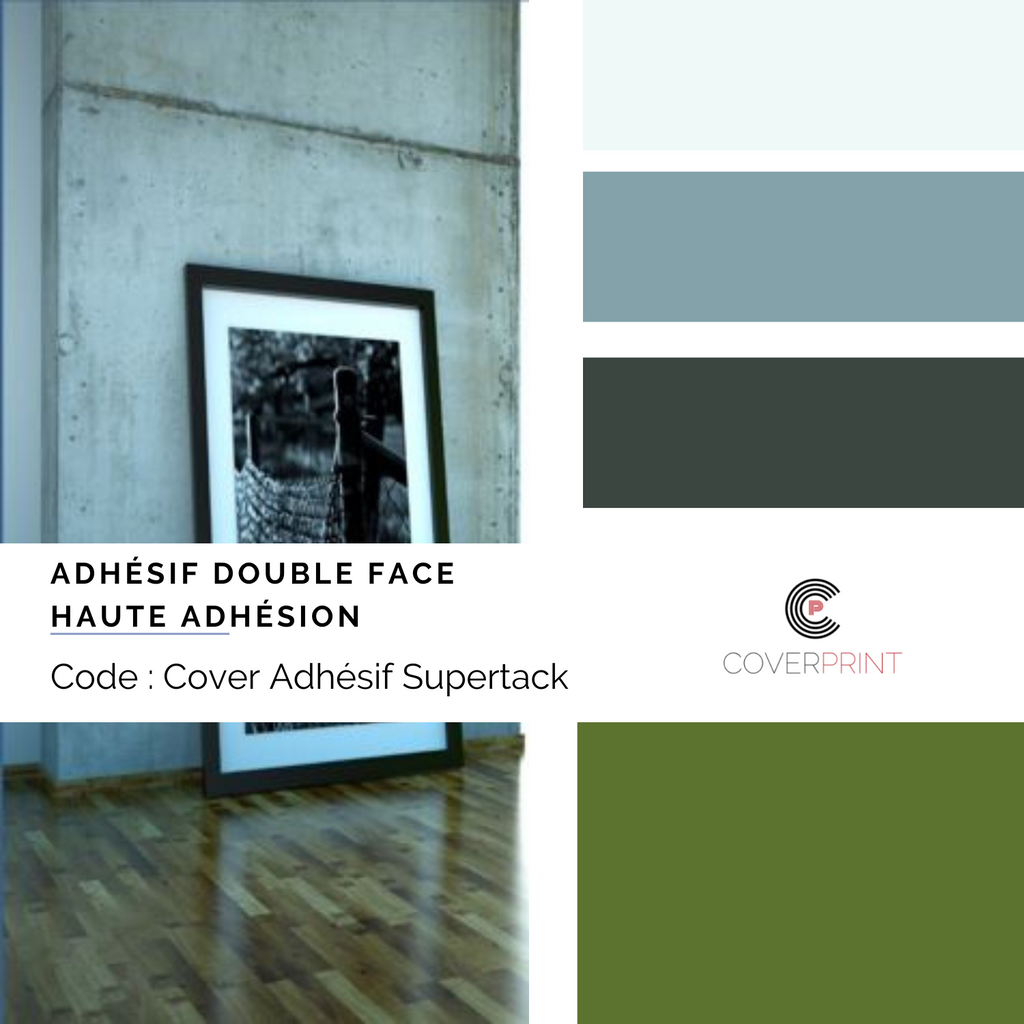ADHÉSIF DOUBLE FACE HAUTE ADHÉSION