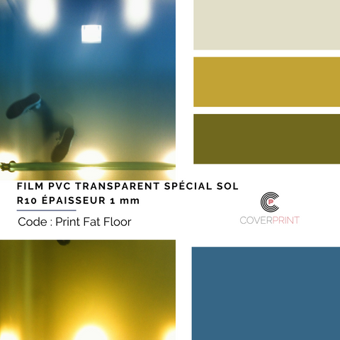 FILM PVC TRANSPARENT SPÉCIAL SOL R10 ÉPAISSEUR 1 mm