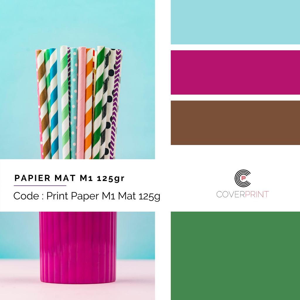 PAPIER MAT M1 125gr