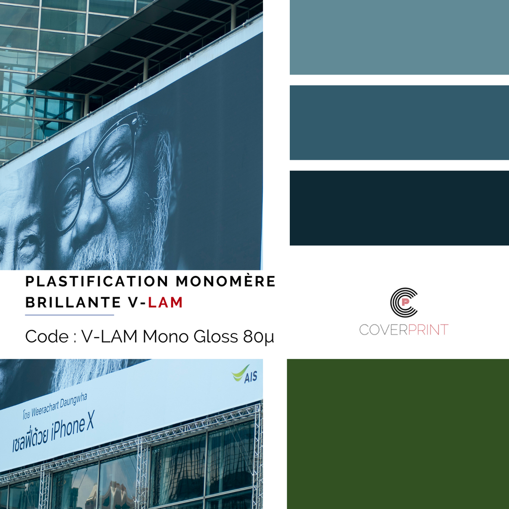 PLASTIFICATION MONOMÈRE BRILLANTE V-LAM