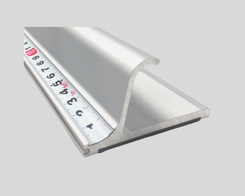 Règle De Coupe Wedo Avec Patin Antidérapant - 30 Cm - Pour Coupe Précise Papier, Carton, Tissu