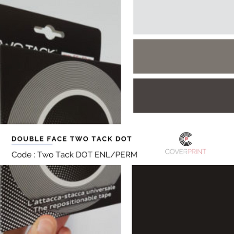 DOUBLE FACE TWO TACK DOT