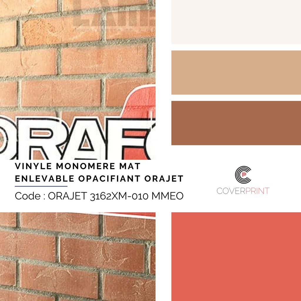VINYLE MONOMERE MAT  ENLEVABLE OPACIFIANT ORAJET