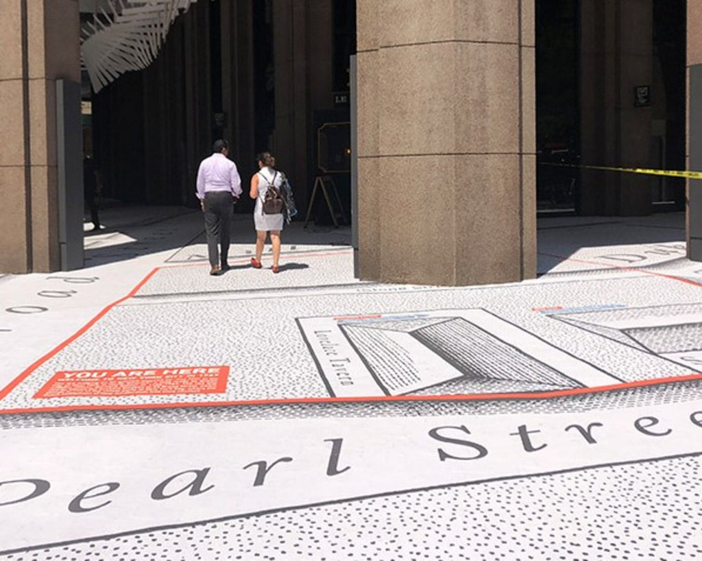 FILM FLOOR GRAPHIC ALUMINIUM R12